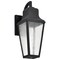 Nuvo Lawrence - 1 Light Medium Wall Lantern - Matte Black with Clear Seeded Glass 60/8132 - alternate 1